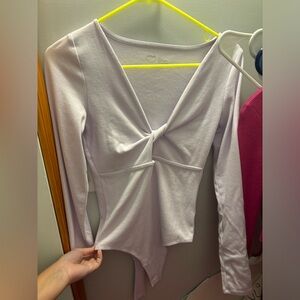 Lavender aerie body suit